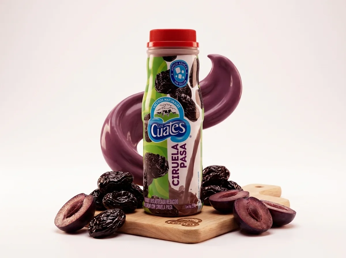 Yoghurt de Ciruela Pasa Los Cuates