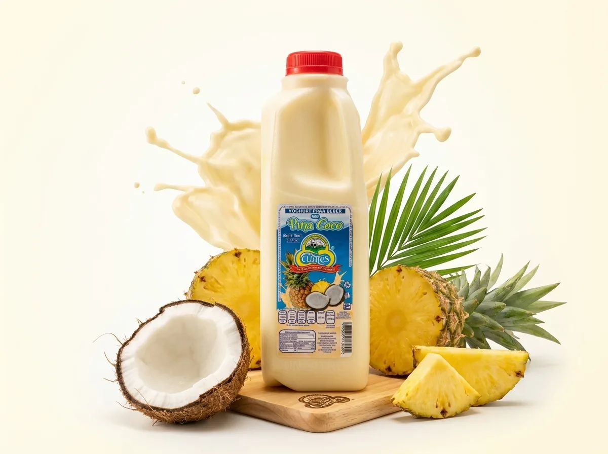 Yoghurt de Piña-Coco Los Cuates