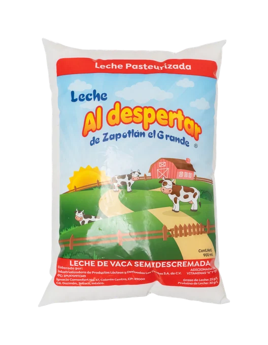 Al Despertar — Semidescremada Bolsa 900 ml, marca Al Despertar