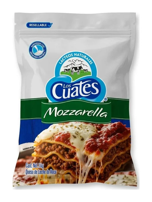 Empaque de Queso Mozzarella
