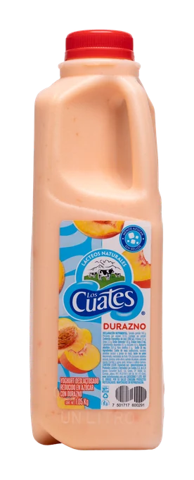 Durazno 1 L, marca Los Cuates