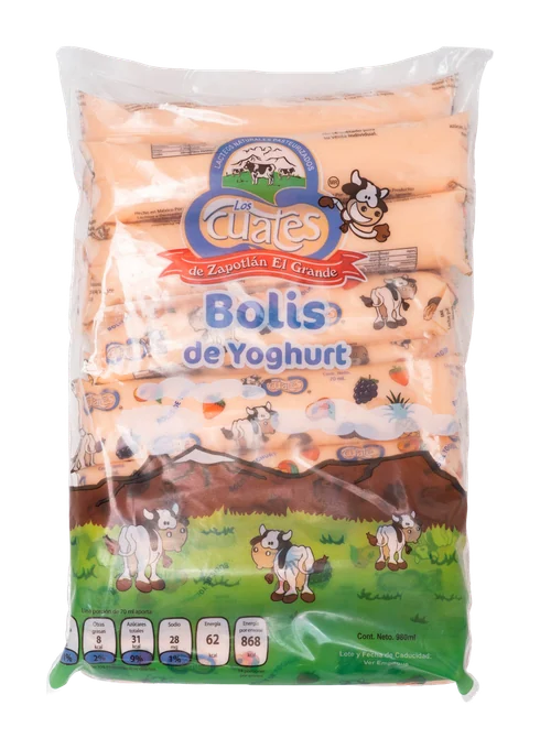 Durazno Bolis 14 pzas, marca Los Cuates