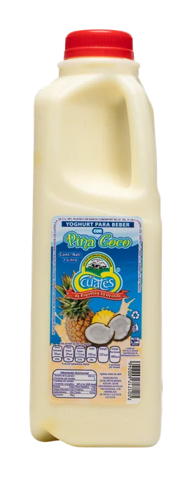 Piña-Coco 1 L, marca Los Cuates