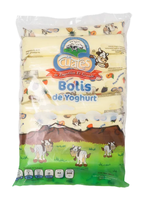 Piña-Coco Bolis 14 pzas, marca Los Cuates
